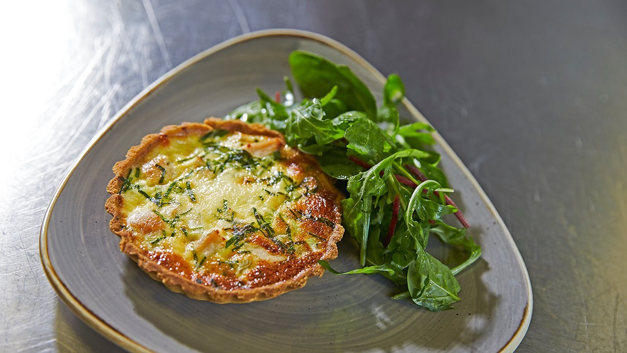 Coronation Chicken Quiche