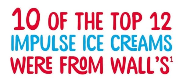 10 of the top 12 impulse ice creams