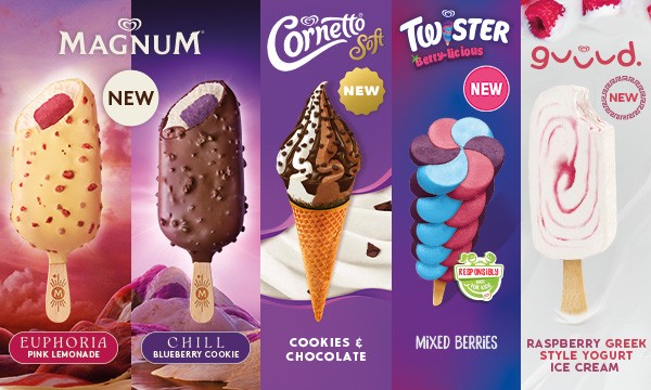 Five NEW flavours to excite your customers and boost your ice cream sales in 2024