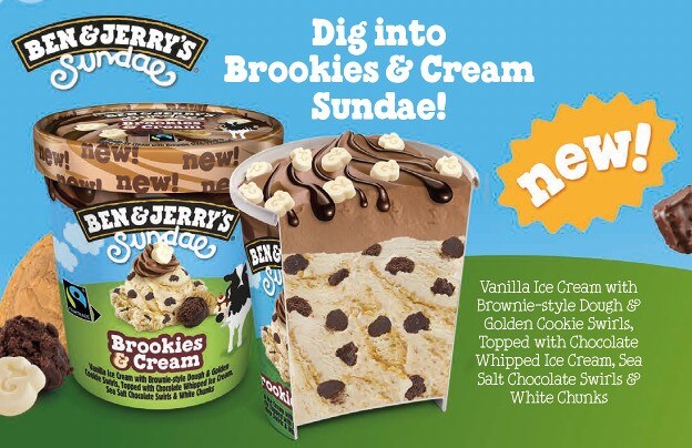 NEW Ben & Jerry’s Brookies and Cream