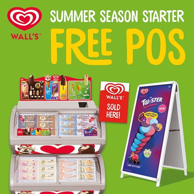 Boost Your Ice Cream Sales with Wall’s FREE Point of Sale Solutions