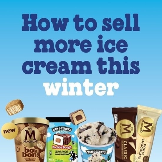 Why should you sell ice cream this winter?