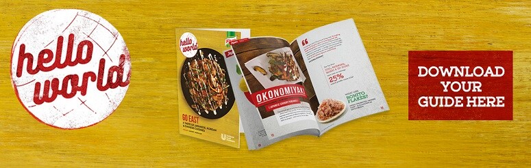 Go East recipe guide