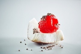 2. Chia, coconut and raspberry 2. Chia, coconut and raspberry