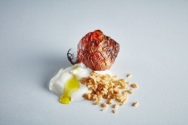 8. Roasted vegetables, gluten free oats and labneh 8. Roasted vegetables, gluten free oats and labneh