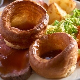 Roast Beef with Gluten-Free Yorkshire Puddings Roast Beef with Gluten-Free Yorkshire Puddings