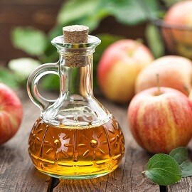 2. Apple cider vinegar 2. Apple cider vinegar