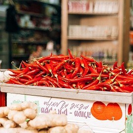 3. Something spicy 3. Something spicy