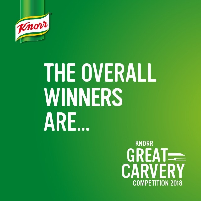 KNORR Great Carvery Winners