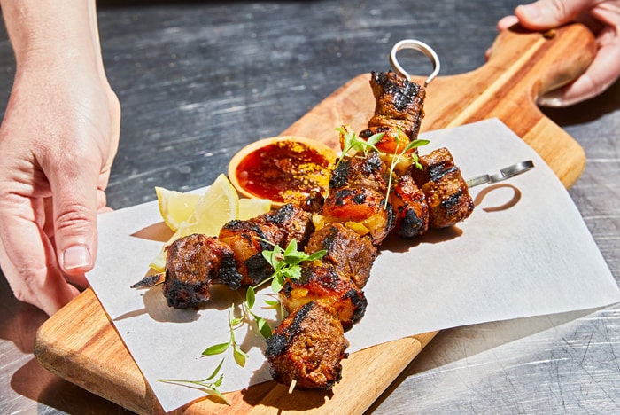 South African Lamb and Apricot Sosaties