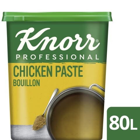Knorr® Professional Chicken Paste Bouillon 80L - 