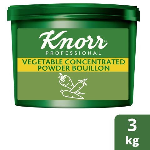 Knorr® Professional Concentrated Vegetable Powder Bouillon 3kg - 