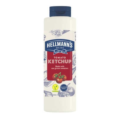 Hellmann's Ketchup 856ml - 73% of guests have a better impression of an establishment when it uses brands they likeⁱ