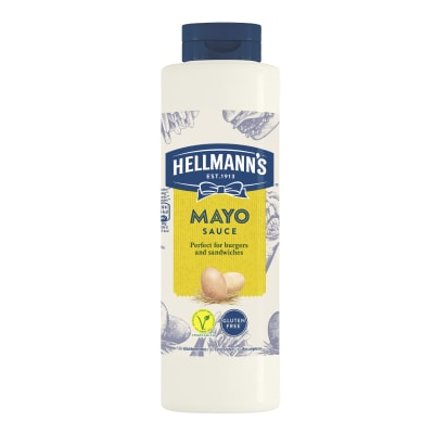 Hellmann's Mayo Sauce 850ml - 73% of guests have a better impression of an establishment when it uses brands they likeⁱ