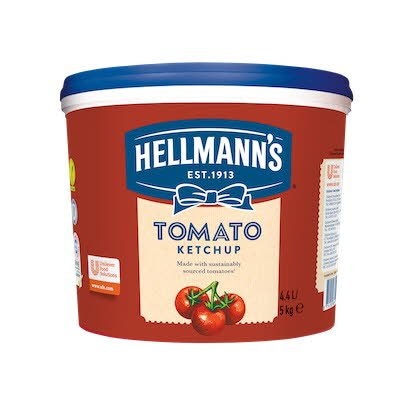 Hellmann's Tomato Ketchup Bucket 5kg - 