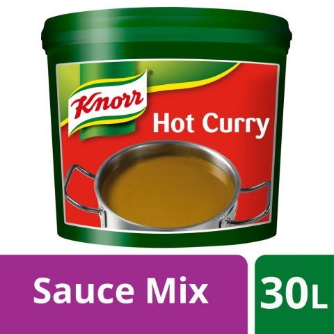 Knorr Gluten Free Hot Curry Sauce Mix 30L