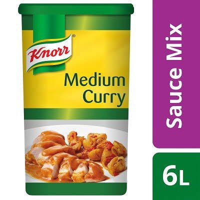 Knorr Gluten Free Medium Curry Sauce Mix 6L