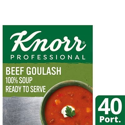 Knorr Professional 100% Soup Beef Goulash 4x2.5kg