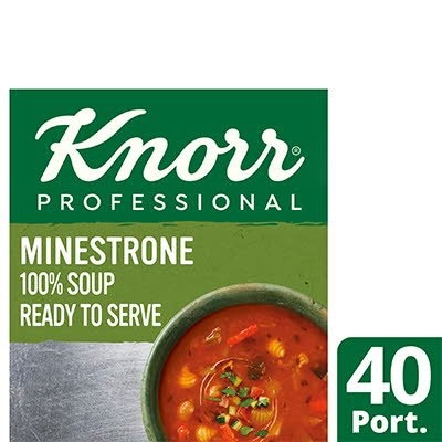 Knorr Professional 100% Soup Minestrone 4x2.5kg