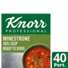 Knorr Professional 100% Soup Minestrone 4x2.5kg Knorr Professional 100% Soup Minestrone 4x2.5kg