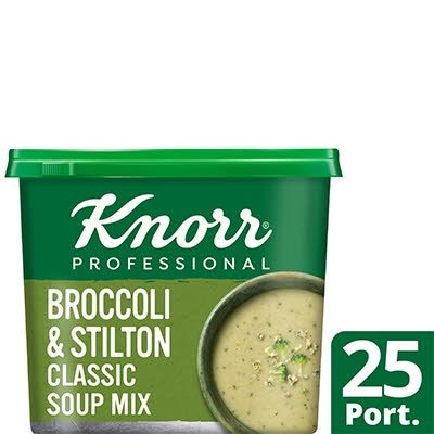 Knorr Professional Classic Broccoli & Stilton Cream of Tomato Soup 25 Portion (6x425g)