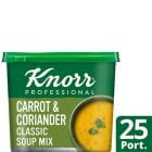 Knorr Professional Classic Carrot & Coriander Cream of Tomato Soup 25 Portion (6x425g)