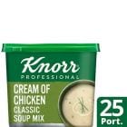 Knorr Professional Classic Cream of Chicken Soup 25 Portion (6x425g) Knorr Professional Classic Cream of Chicken Soup 25 Portion (6x425g)