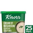 Knorr Professional Classic Cream of Mushroom Soup 25 Portion (6x425g) Knorr Professional Classic Cream of Mushroom Soup 25 Portion (6x425g)