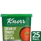Knorr Professional Classic Cream of Tomato Soup 25 Portion (6x425g) Knorr Professional Classic Cream of Tomato Soup 25 Portion (6x425g)