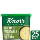 Knorr Professional Classic Cream of Vegetable Soup 25 Portion (6x425g) Knorr Professional Classic Cream of Vegetable Soup 25 Portion (6x425g)