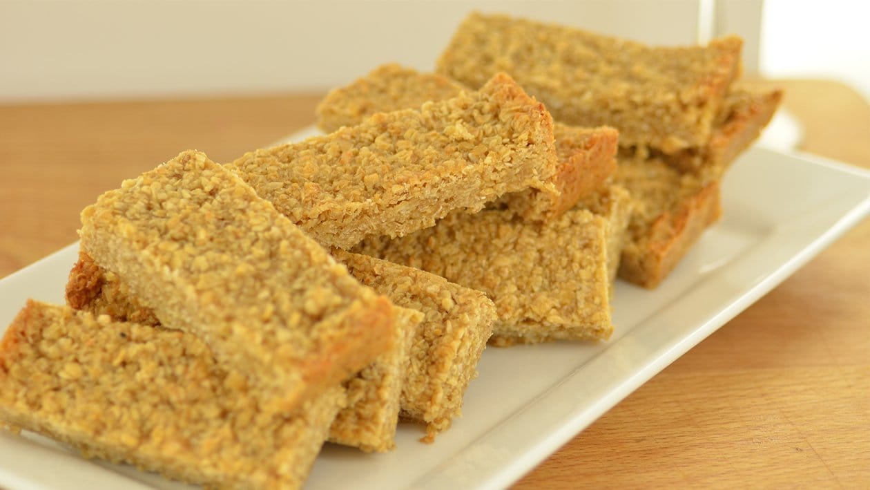 Golden syrup flapjack