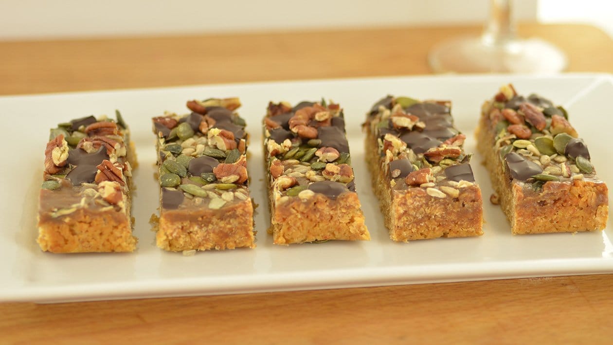 Love bar (toffee bar with seed)