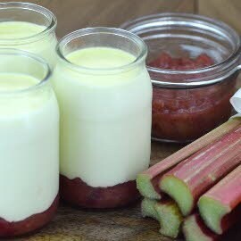 Rhubarb and Orange Posset Rhubarb and Orange Posset