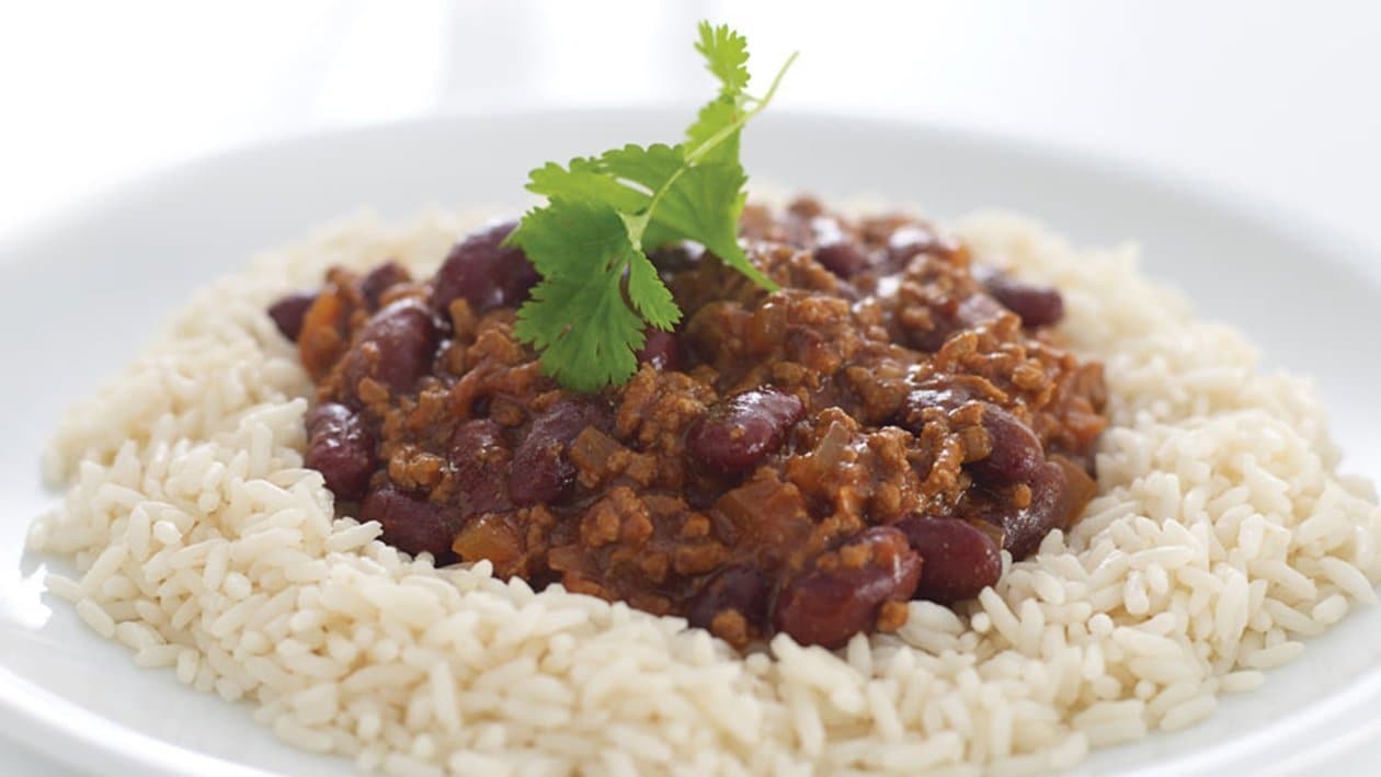 Yucatan chilli con carne and smoked paprika