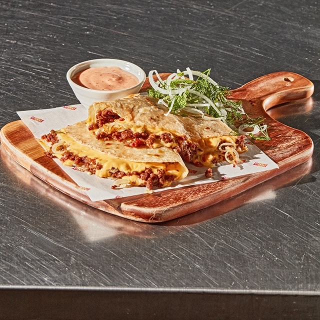 LAHMACUN-STYLE QUESADILLA