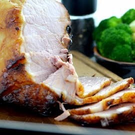 Spiced marmalade glazed gammon Spiced marmalade glazed gammon