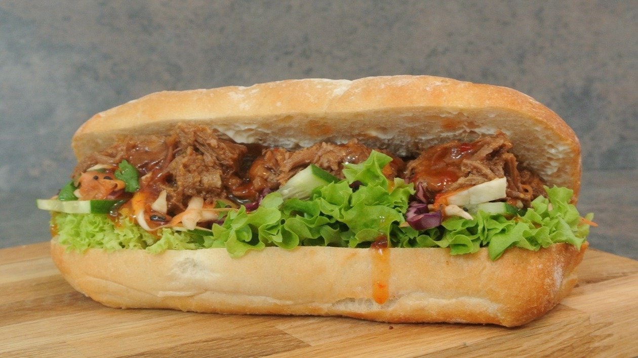 Thai style Beef Sandwich