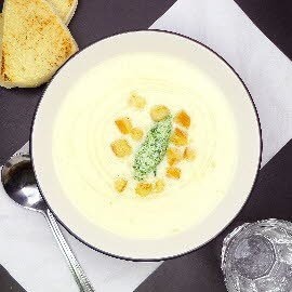 Brian Lane's Cream of Parsnip with Parsley Cream Brian Lane's Cream of Parsnip with Parsley Cream