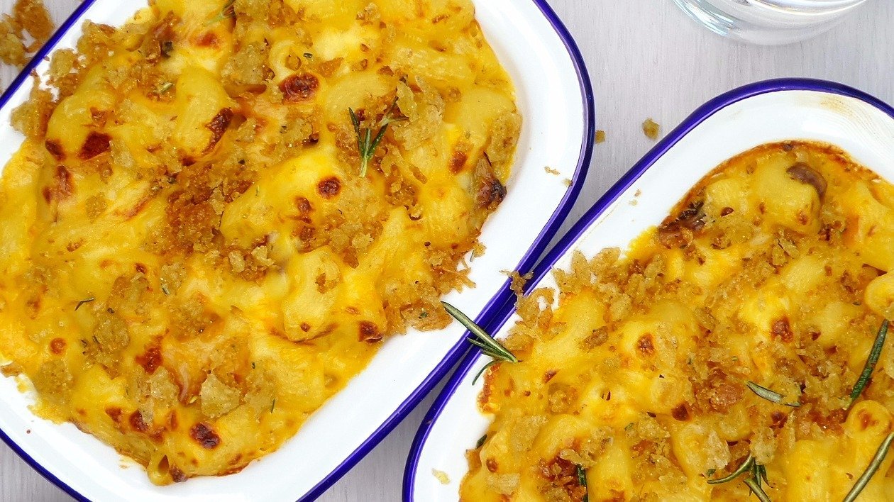 Pumpkin mac & cheese