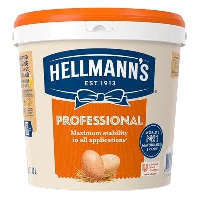 Hellmann’s Professional 10L bucket - Hellmann’s Professional delivers great performance in the toughest applications.