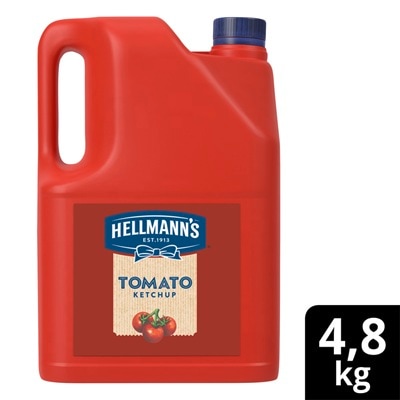 Hellmann’s Ketchup Sauce 4.8kg - Hellmann’s Tomato Ketchup 4.8kg